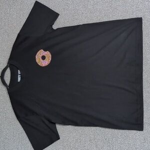Dirty Kid Co The Simpsons 'The ATF Is Gay' Donut Tee Size Large in Black